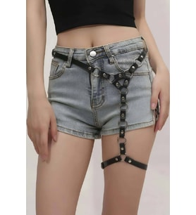 Mulvxbrf Brf02  Deri Tek Bacak Harness - Brf973 (Mulvix)