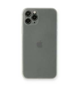 iPhone 11 Pro Kılıf PP Ultra İnce Kapak - Beyaz
