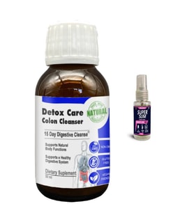 Detox Care Yeme Sonrası Ferahlık Hissi İçin Destek Şurubu 50 ml x 1 adet+Super Slım