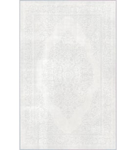 Eliana Home Baskılı, Yıkanabilir Kaymaz Taban Salon Halısı LNA1614 100x150 cm (Gri)