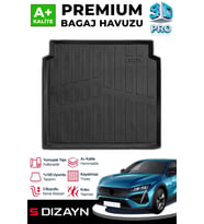 Drs Tuning Peugeot 408 3D Pro Bagaj Havuzu 2023 Üzeri A+ Kalite