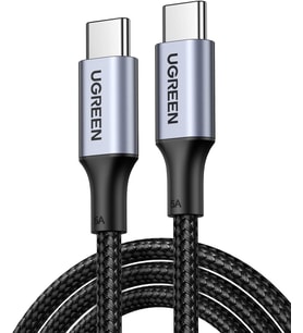 100W USB C Kablosu PD3.0 Hızlı Şarj Kablosu PPS iPhone 15 Pro Max MacBook Pro M2 MacBook Air M2 Galaxy S25 Ultra ile uyumludur. (3m)