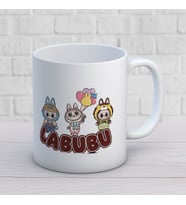 Labubu Baskılı Hediyelik Kupa Mod4