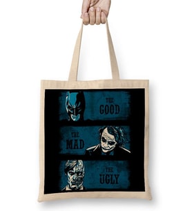 The Good The Mad The Ugly Batman Ve Joker Bez Çanta Uzun Saplı