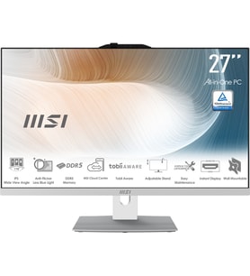 MSI AIO 27 CORE 7 150U-16GB DDR5 RAM-1TB NVME-FDOS BEYAZ / MODERN AM272P 1M-1095XEU