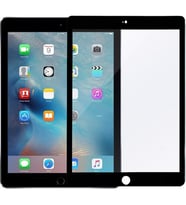 Apple iPad Pro 10.5 (7.nesil) Ekran Koruyucu Tam Kaplayan HD Seramik Nano Cam? SİYAH (Renksiz)