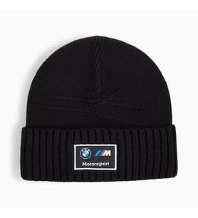 Puma 025670-01 BMW MMS Classic Cuff Beanie Erkek Siyah Bere