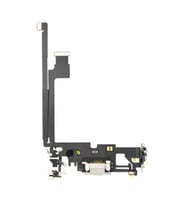iPhone 12 Pro Max Şarj Soketi Mikrofon Filmi Flex Beyaz Renk