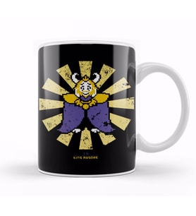 King Asgore Retro Japanese Undertale Kupa Bardak Porselen