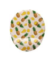 Ananas Desenli Bilek Destekli Mouse Pad (Çok Renkli)