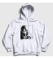 Presmono Unisex Beyaz Chrollo Lucilfer V3 Anime Hunter X Hunter Kapüşonlu Sweatshirt 268071tt