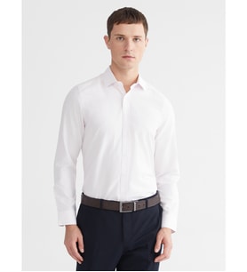 LCW BUSINESS Pembe Slim Fit Uzun Kollu Poplin Erkek Gömlek