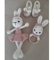 Elbiseli tavşan, Diş Kaşıyıcı Çıngırak, Patik Set
