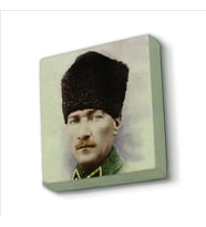 Atatürk Baskılı Doğaltaş  Magnet(KRT-103)Buzdolabı Süsü
