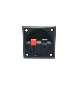 electroon ikili Hoparlör Terminali Kare 57x57mm - 100Adet