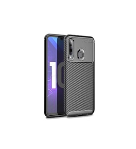 Huawei Honor 20 Lite Uyumlu Kılıf Zore Negro Silikon Kapak (Siyah)