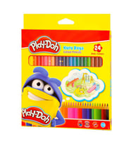 Play-Doh 24 Renk Kuru Boya Karton Kutu 