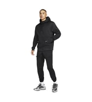 Nike DO2632-010 Sportswear Dri-Fit Sport Utility Pack Fleece Full-Zip Hoodie Erkek Siyah Sweatshirt