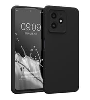 Microsonic Matte Silicone Xiaomi Poco M6 Pro 5G Kılıf Siyah