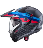 Motosiklet Kaskı Çene Açılır Cross Tourmax X Bmw Renkli Kask (Çok Renkli)