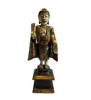 Ahşap El Yapımı Buda Heykel
