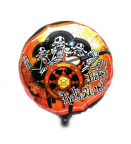 Kuru Kafalı Korsanlar Halloween Şekilli Folyo Balon 45 cm