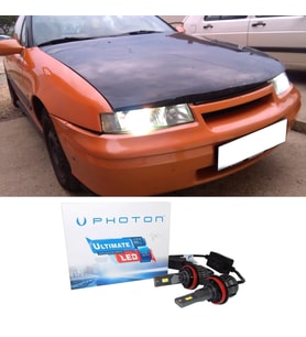 Opel Calibra Led Xenon Uzun Far Ampulü H1 Ultimate 9500 Lumens Yeni Seri Beyaz