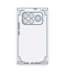 SChitec Redmi K100 Pro Max Uyumlu Fullbody Arka Kaplama Hidrojel Koruyucu Film
