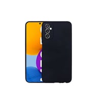 Samsung Galaxy M52 Uyumlu Kılıf Zore Premier Silikon Kapak (Siyah)