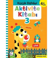 Küçük Dahiler Aktivite Kitabı 3 (4+ Yaş)
