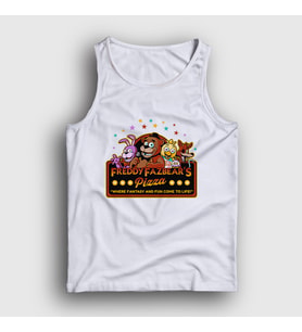 Presmono Unisex Beyaz Pizza Fnaf Five Nights At Freddy's Atlet 471482tt (Beyaz)