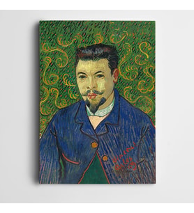 Vincent Van Gogh Portrait Of Doctor Félix Rey Kanvas Tablo