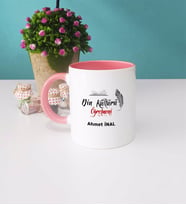 Din Kültürü Öğretmeni Kupa Bardak Pembe
