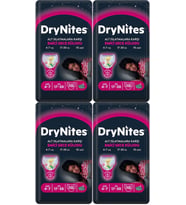 Drynites Emici Gece Külodu/Külot Bez Kız 4-7 Yaş 17-30 KG Large 40 Adet 4PK*10 Alt Islatmalara Karşı