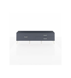 Arges TV Ünitesi 3 Çekmeceli  176x30x51 Çam-Antrasit