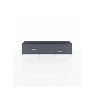 Arges TV Ünitesi 3 Çekmeceli  176x30x51 Çam-Antrasit