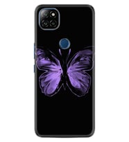 Casper Via E30 Kılıf Resimli Desenli Silikon Platinium Series Black Butterfly 1879