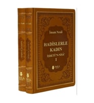 Hadislerle Kadın İşretün Nisa Termo Deri 2 Cilt İmam Nesai Tahlil