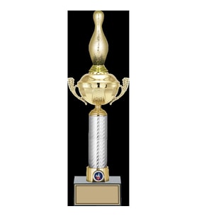 ODAK KUPA - Figürlü Kupalar - Bowling / Pin Figürlü Kupalar FG-058 A - 46 cm