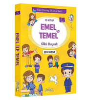 1. Sınıf Emel İle Temel Seti 10 Kitap