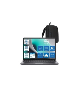 Dell Pro 14 Intel Core 7 150U 16GB Ddr5 1tb SSD Intel Graphics 14" Fhd+ IPS 300NITS Ubuntu Taşınabilir Bilgisayar PC14250C7165F02 + Zettaçanta