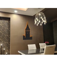 Led Aydınlatmalı İstanbul Galata Kulesi Silueti