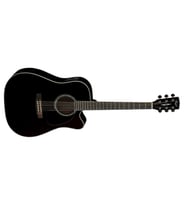 Cort MR710FBK Elektro Akustik Gitar - Siyah (Profesyonel)  Masif Ladin Kapak, Maun Arka ve Yanlar, Fishman Presys EQ ve Sonicore Manyetik, Parlak Bitiş
