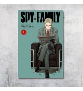 Anime Spy X Family - Loid Forger Poster-Çerçevesiz