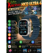 BlackBerry Uyumlu Ultra 4 AI Akıllı Saat IP67 Su Geçirmez what sapp Sesli Mesaj Gönderme AMOLED Bluetooth Aramalı