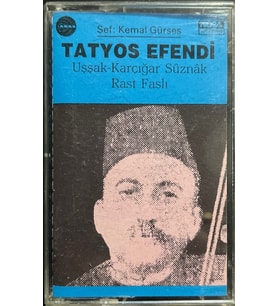 (Plak Değildir KASET tir) Kaset Tatyos Efendi Uşşak-Karcığar Süznak Rast Faslı Kaset