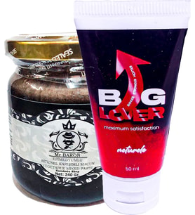 Big Lover Firexl For Men Erkek Şekillik 50 Ml + Erkeklere Özel 240 Gr