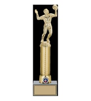 ODAK KUPA - Figürlü Kupalar - Voleybol Erkek Figürlü Kupalar FG-008 A - 35 cm