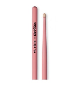 Vicfirth Kidspink Baget Kidstick Pembe, Hickory, 0.520"x13"