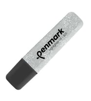 Penmark Metalik Simli Fosforlu Kalem Gümüş Hs 505 18